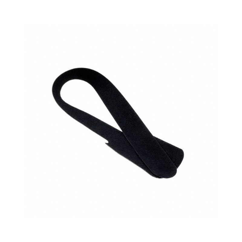10 pcs : RKWE-6-6-BK - HOOK&LOOP TIE BLACK 6'