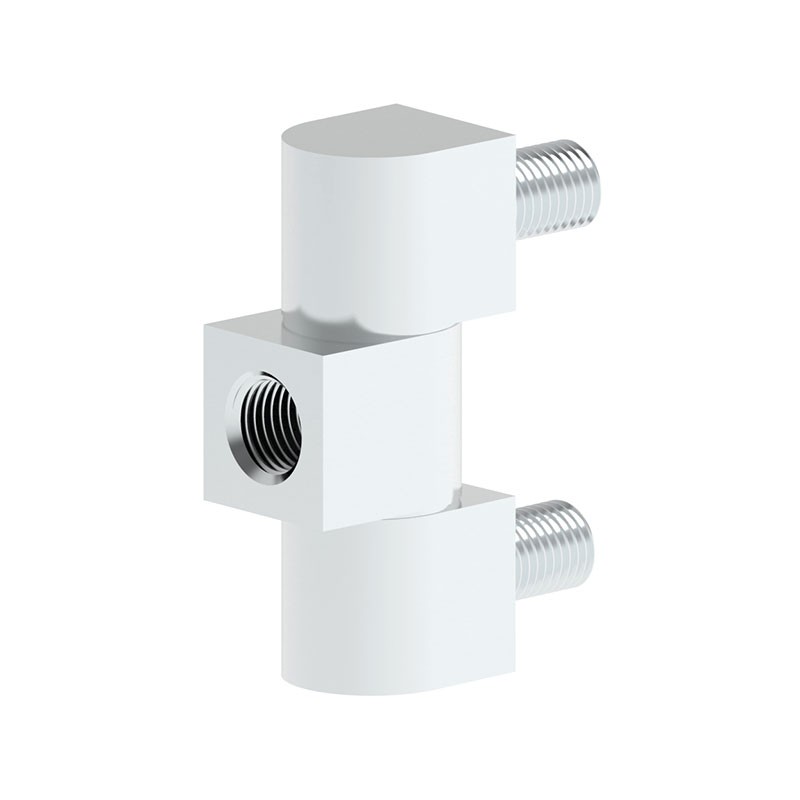 1 pcs : 89363M - SIDE MOUNTED HINGE STEEL ZN FINI