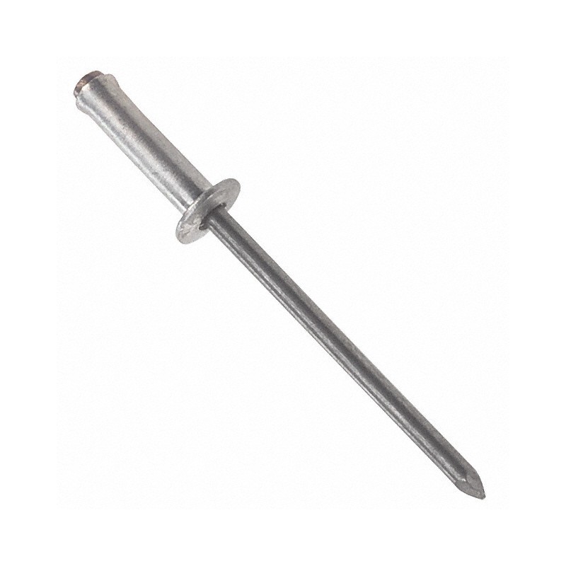 100 pcs : AB4-5A - RIVET BLIND 0.462' ALUM NATURAL