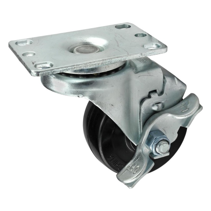 1 pcs : 2318 - 3' FLANGE MOUNT SWIVEL CASTERW/