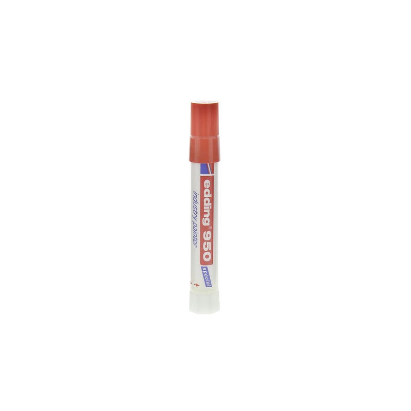 1 pcs - Edding Red 10mm Broad Tip Paint Marker Pen for use with Metal