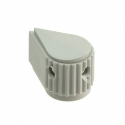 1 pcs : 11K5028-KMNG - KNOB 0.250' PLASTIC GRAY