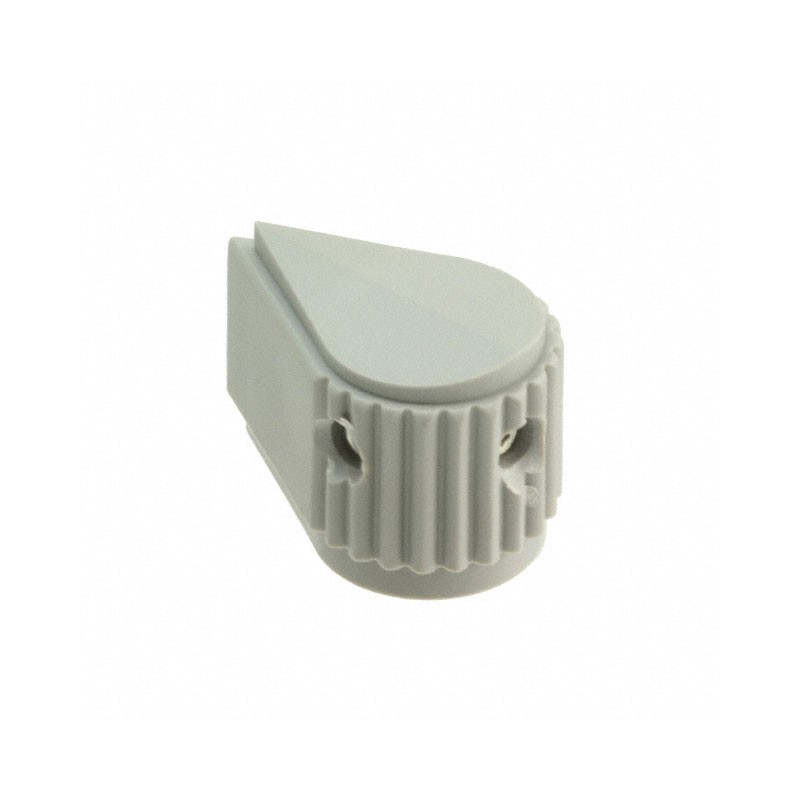 1 pcs : 11K5028-KMNG - KNOB 0.250' PLASTIC GRAY