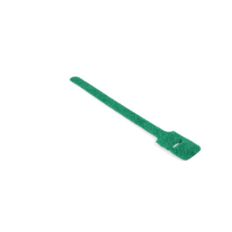 10 pcs : GT.50X85P2 - HOOK&LOOP TIE GREEN 40LBS 8'