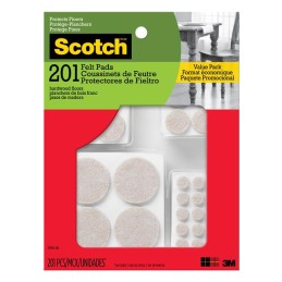 1 pcs : SP856-NA - SCOTCH FELT PADS SP856-NA, ROUND