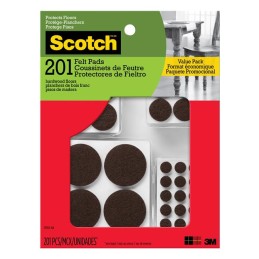 1 pcs : SP858-NA - SCOTCH FELT PADS SP858-NA, ROUND