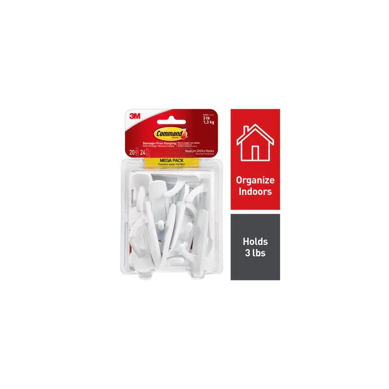 1 pcs : 17001-MPES - COMMAND MEDIUM UTILITY HOOK