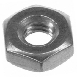 100 pcs : HNSS 832 - HEX NUT 11/32' STN STEEL 8-32