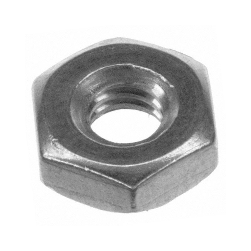 100 pcs : HNSS 832 - HEX NUT 11/32' STN STEEL 8-32