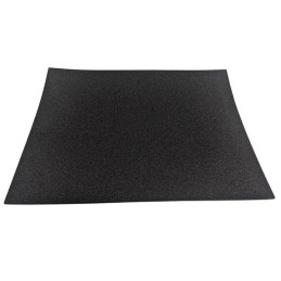 1 pcs : ESD-FOAM-BLACK-24X18X0.25 - BLACK ESD FOAM, LEAD INSERTION G