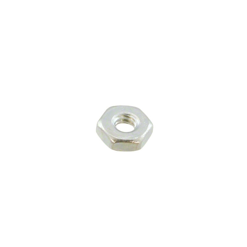 100 pcs : HNZ 256 - HEX NUT 3/16' STEEL 2-56