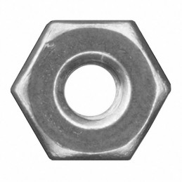 100 pcs : HNSS 632 - HEX NUT 5/16' STN STEEL 6-32