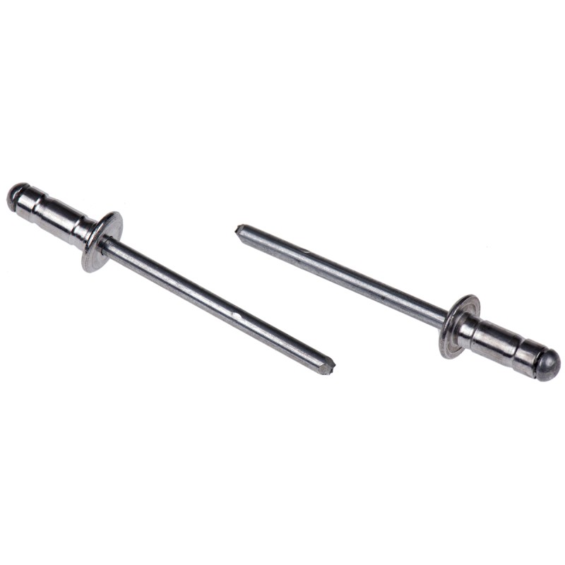 1 Bag of 100 - POP Aluminium Blind Rivet, 4mm