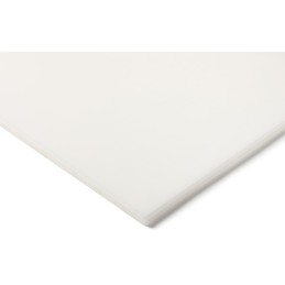 1 Lot of 1 - RS PRO White Plastic Sheet, 500mm x 300mm x 25mm