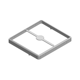 1 pcs - Masach Tech Tin Plated Steel Shielding Cage Seamless Frame, 48.3 x 44.3 x 4.4mm