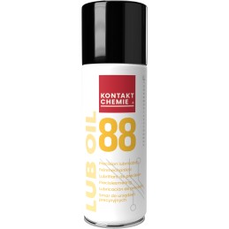 1 pcs - Kontakt Chemie 200 ml LUB OIL 88, LUB OIL 88 Oil and for Gears, Latches, Locks, Lubricate Precision-Engineered