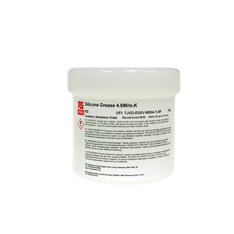 1 pcs - RS PRO Silicone Grease 1 kg