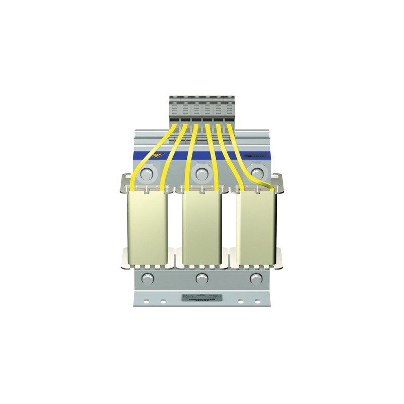 1 pcs - EPCOS, B86301U 45A 520 V ac 50/60Hz, Chassis Mount EMC Filter, Terminal Block 3 Phase