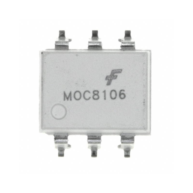 1 pcs : MOC8106SM - OPTOISOLATOR 4.17KV TRANS 6SMD