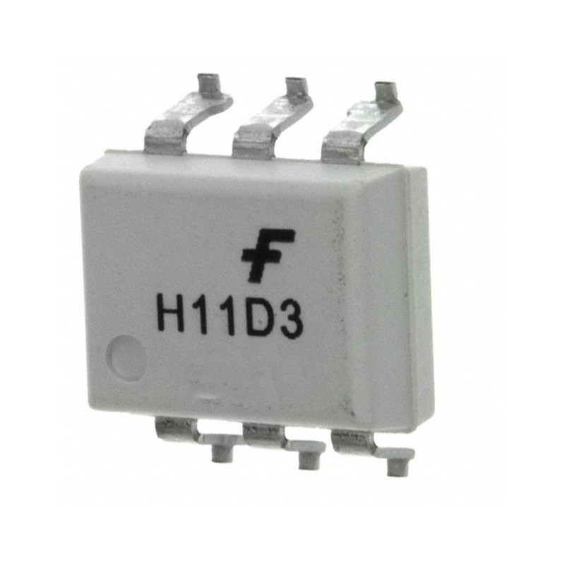 1 pcs : H11D3SM - OPTOISO 4.17KV TRANS W/BASE 6SMD