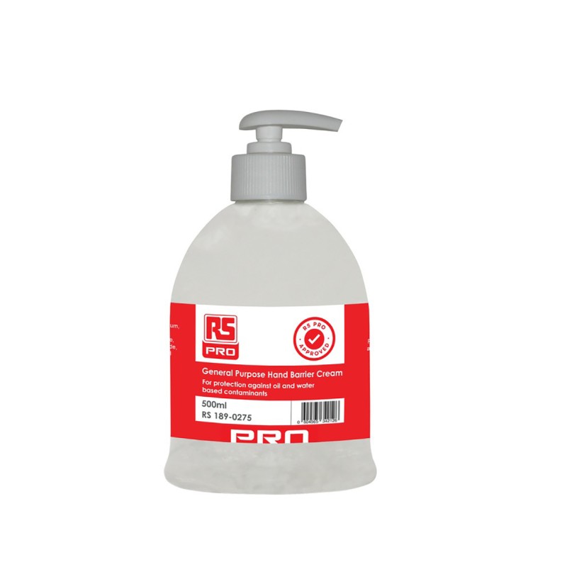 1 pcs - RS PRO General Purpose Barrier Cream - 500 ml Bottle
