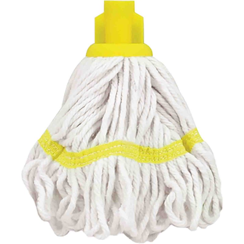 1 pcs - RS PRO Yellow Yarn Mop Head for use with RS PRO Aluminium Handle