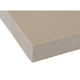 1 Lot of 1 - RS PRO Beige Plastic Sheet, 300mm x 245mm x 16mm