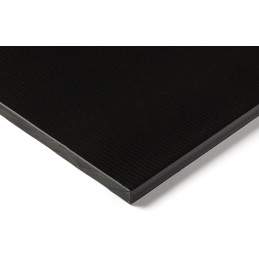 1 Lot of 1 - RS PRO Black Plastic Sheet, 305mm x 250mm x 40mm, Polyamide 6.6 glass fibre reinforced 30%