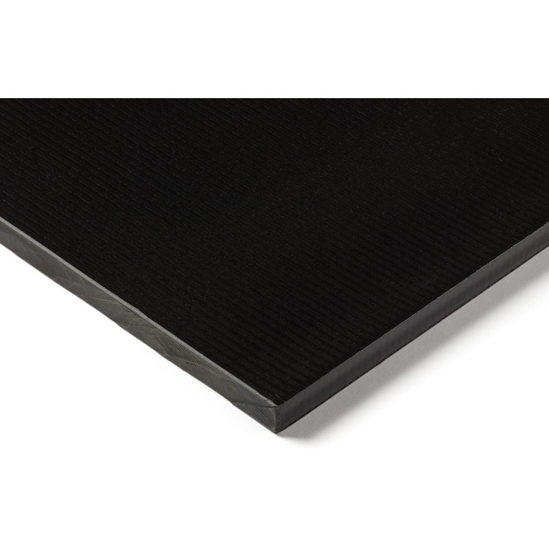 1 Lot of 1 - RS PRO Black Plastic Sheet, 305mm x 250mm x 40mm, Polyamide 6.6 glass fibre reinforced 30%