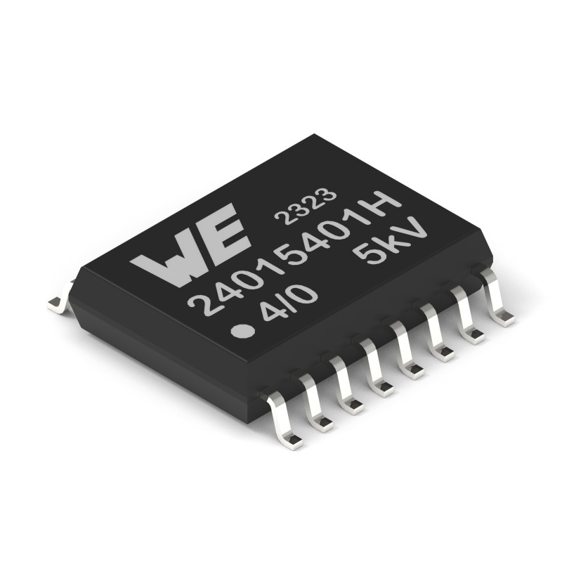 1 pcs : 18024015401H - DIGITAL ISOLATOR POWERED 4 CHANN