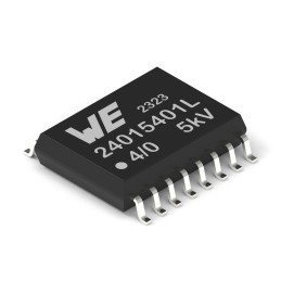 1 pcs : 18024015401L - DIGITAL ISOLATOR POWERED 4 CHANN