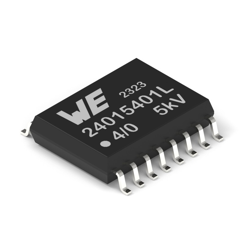 1 pcs : 18024015401L - DIGITAL ISOLATOR POWERED 4 CHANN