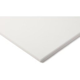 1 Lot of 1 - RS PRO White Plastic Sheet, 600mm x 300mm x 10mm