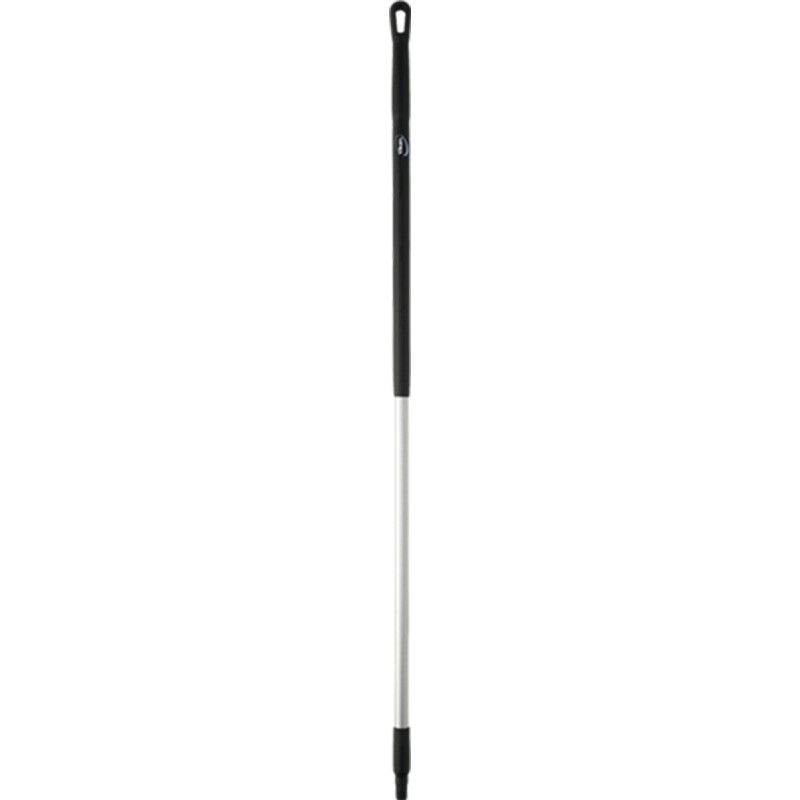 1 pcs - Vikan Black Broom Handle, 1.51m, for use with Vikran Brooms, Vikran Squeegees