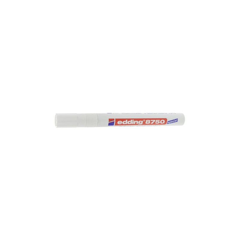 1 pcs - Edding White 2 - 4mm Medium Tip Paint Marker Pen