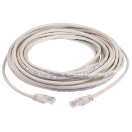 1 pcs - Molex Premise Networks Cat6 Male RJ45 to Male RJ45 Ethernet Cable, F/UTP, Grey LSZH Sheath, 7m