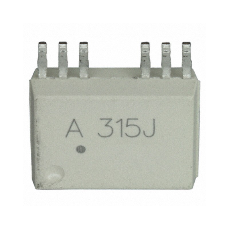 1 pcs : HCPL-315J-500E - OPTOISO 5KV 2CH GATE DVR 16SO