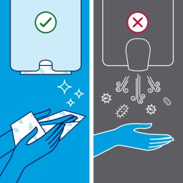 1 pcs - Tork Plastic White Wall Mounting Paper Towel Dispenser, 206mm x 368mm x 331mm