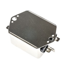 1 pcs - Schaffner, FN2010 16A 250 V ac/dc 0 - 400Hz, Chassis Mount EMI Filter, Fast-On, Single Phase