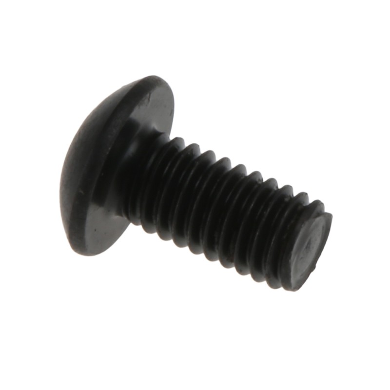 1 Bag of 100 - RS PRO Black, Self-Colour Steel Hex Socket Button Screw, ISO 7380, M3 x 6mm