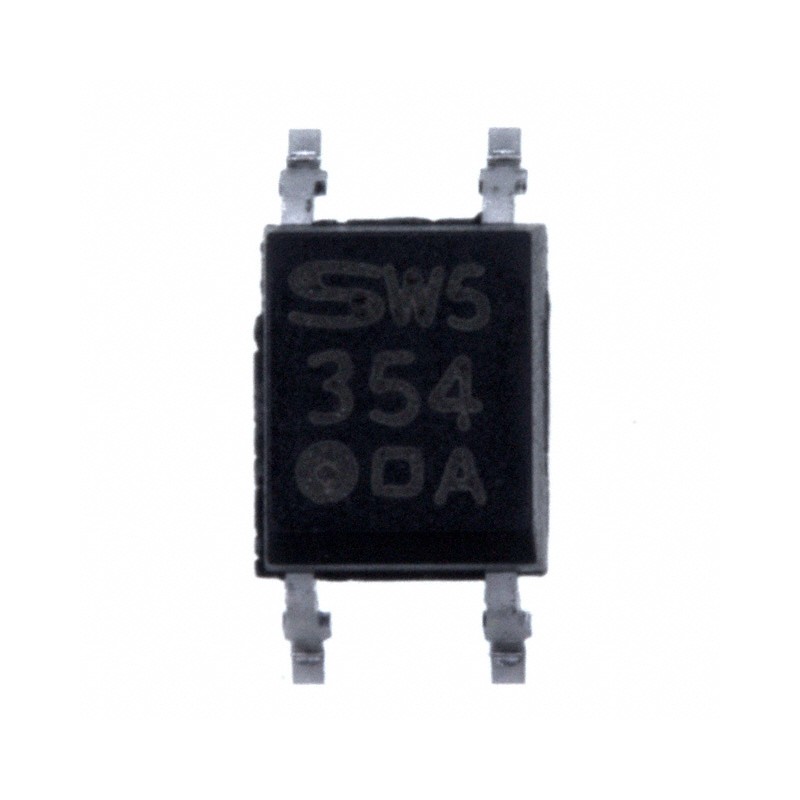 1 pcs : PC354N1J000F - OPTOISOLATOR 3.75KV TRANS 4-SMD
