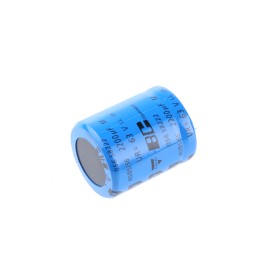 100 pcs - Vishay 2200μF Aluminium Electrolytic Capacitor 63V dc, Snap-In - MAL205658222E3
