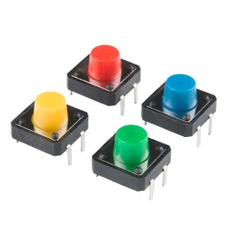 1 pcs : PRT-14460 - MULTICOLOR BUTTONS - 4-PACK