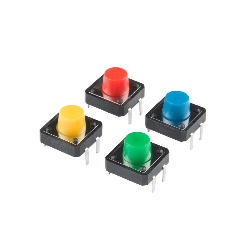 1 pcs : PRT-14460 - MULTICOLOR BUTTONS - 4-PACK