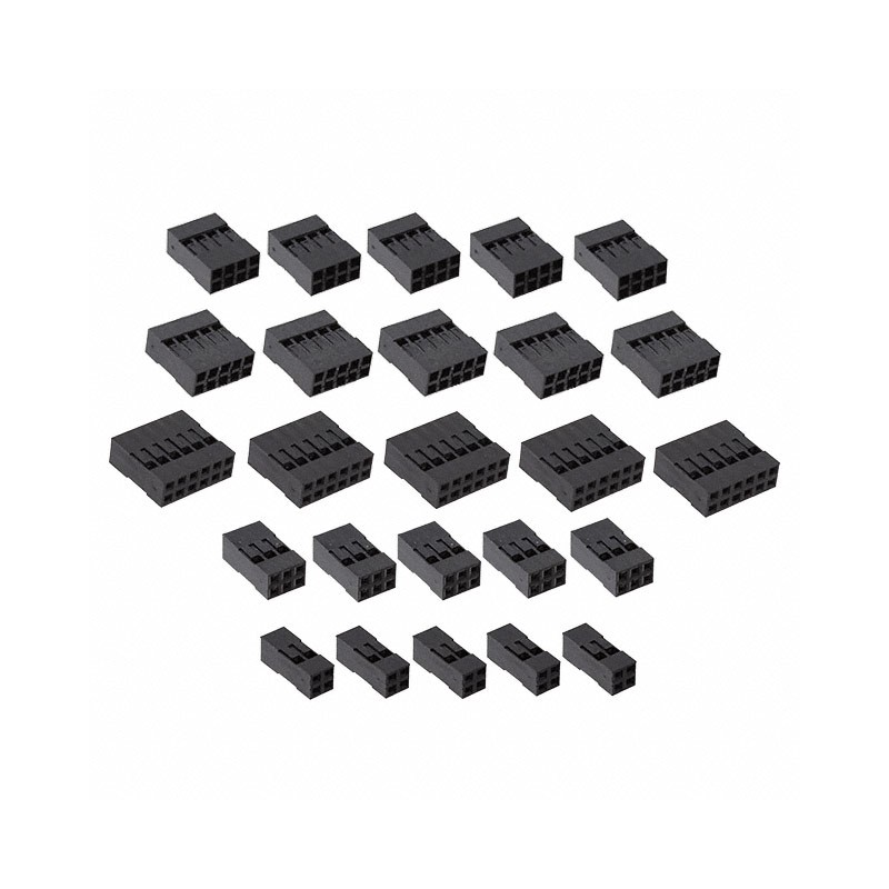 1 pcs : 3143 - SMALL DUAL ROW WIRE HOUSING PACK