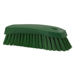 1 pcs - Vikan Hard Bristle Green Scrubbing Brush, 36mm bristle length, Polyester bristle material