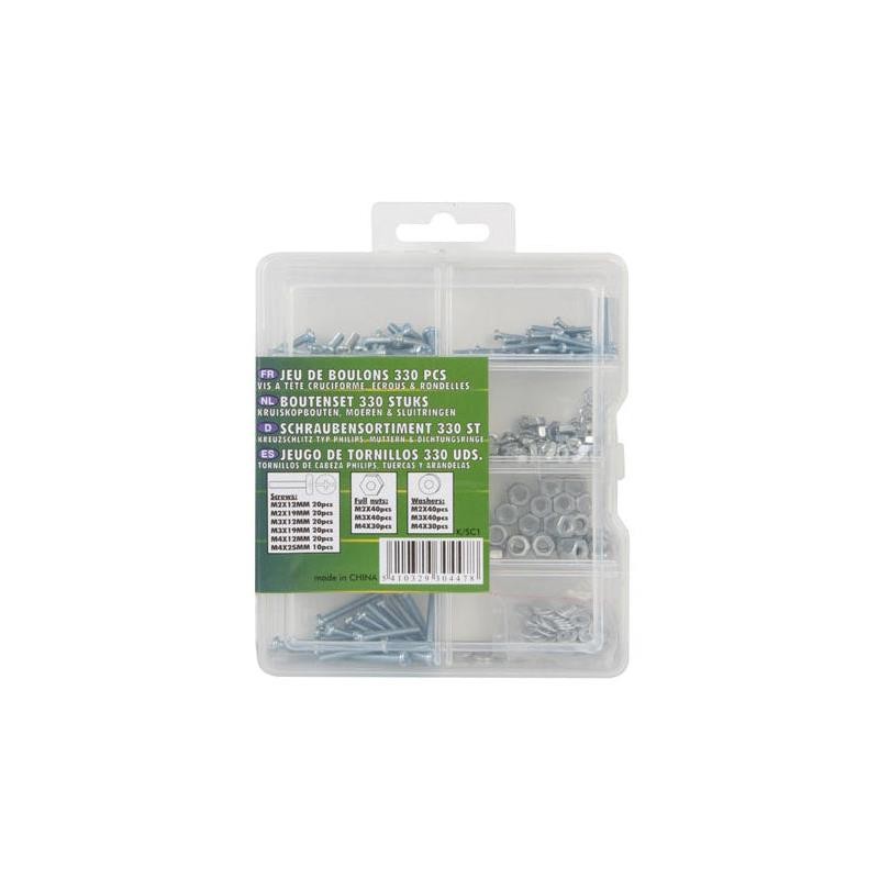 1 pcs : K/SC1 - BOLT SET - PHILIPS SCREWS, NUTS