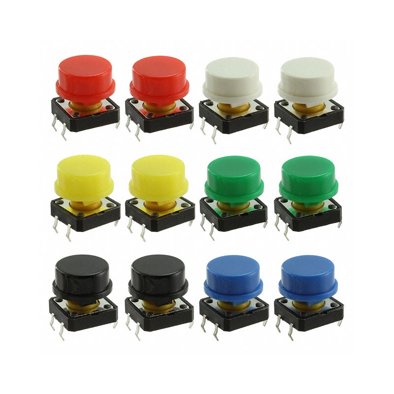 1 pcs : COM-10302 - TACTILE BUTTON ASSORTMENT