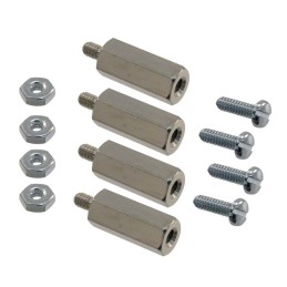 1 pcs : 8799-4 - HARDWARE MOUNTING KIT BRASS