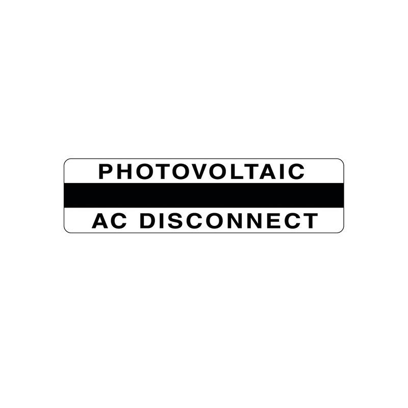 1 pcs : 596-00857 - METAL SOLAR PLACARD ENGRAV 11PC